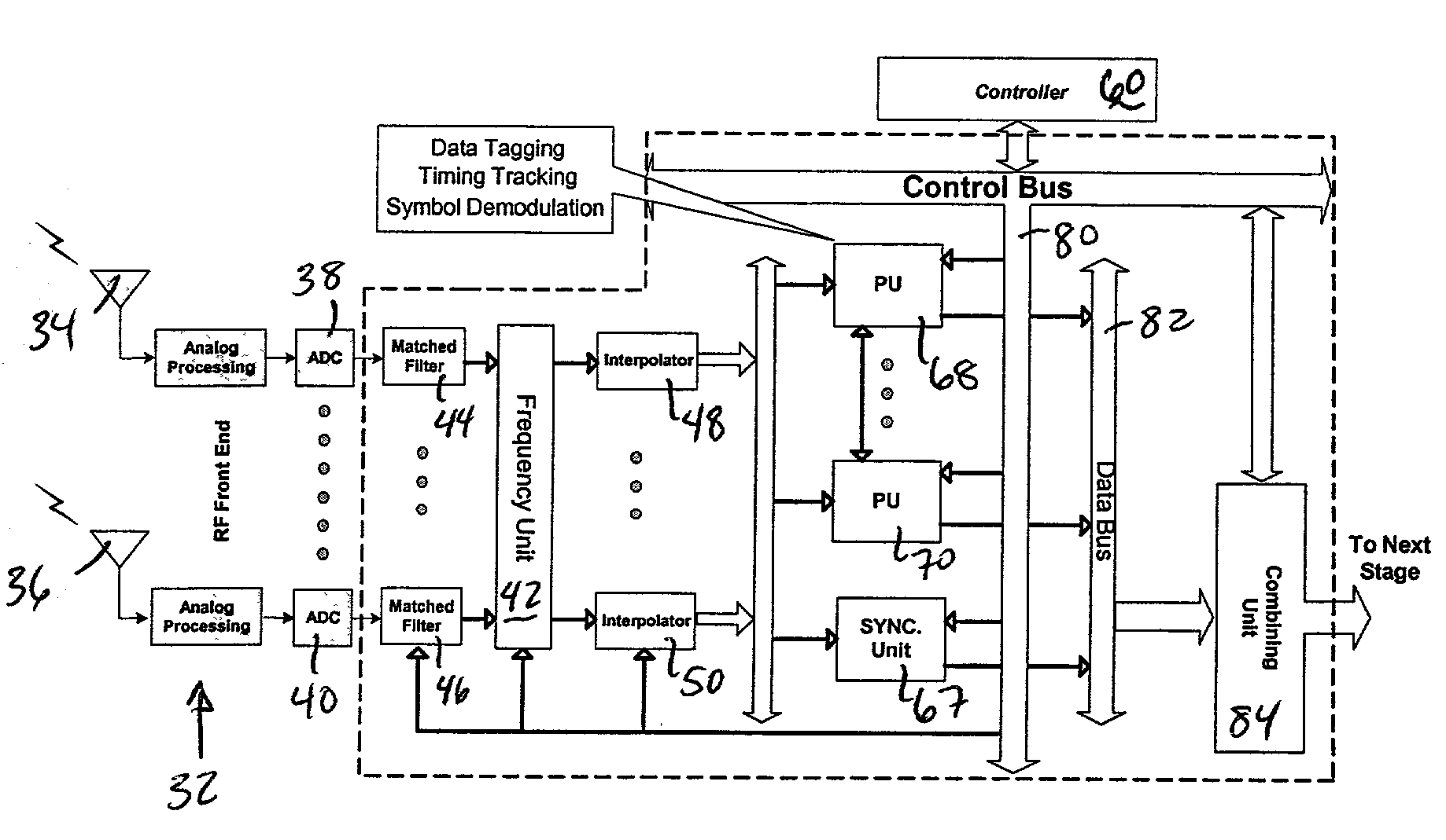 Universal rake receiver