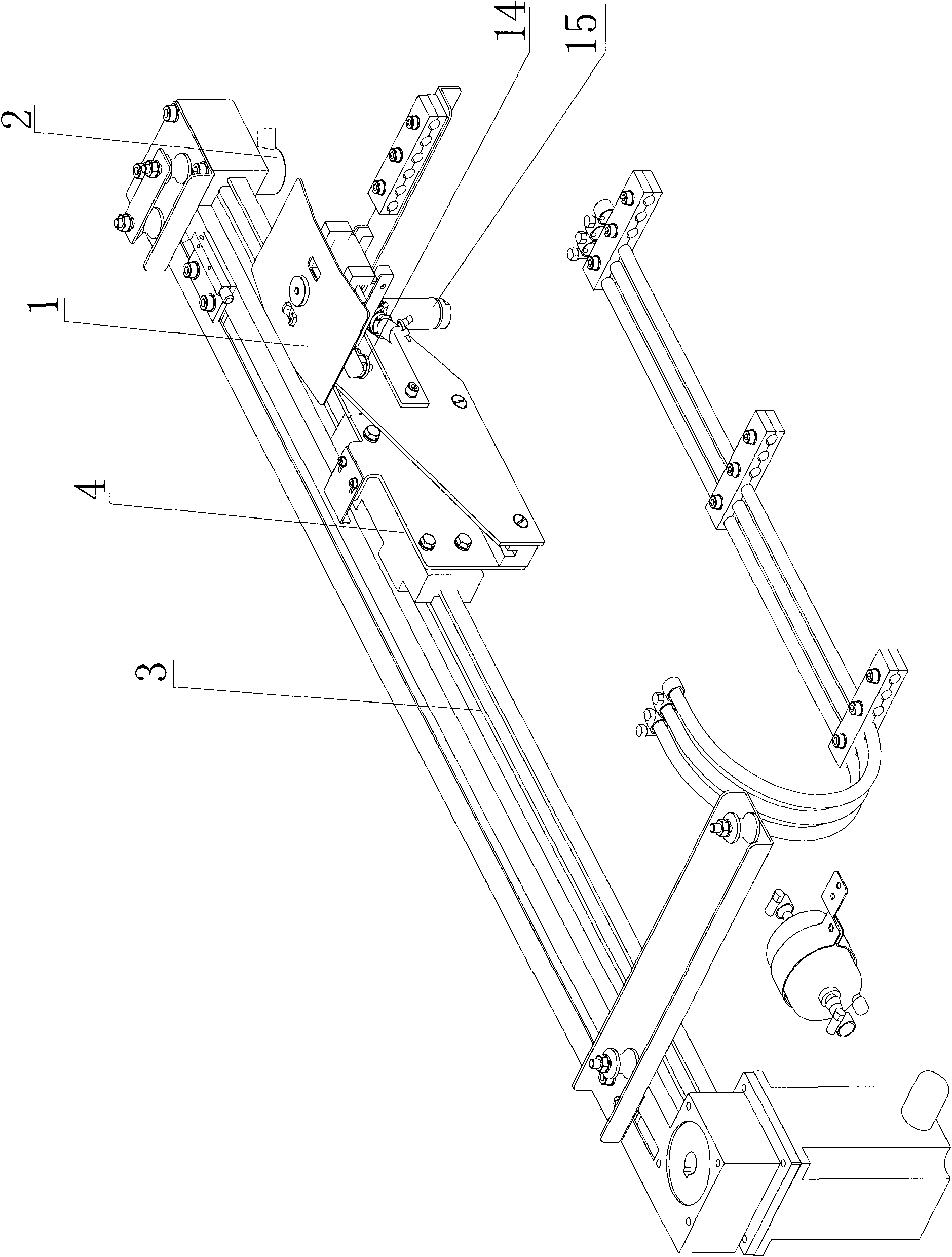 Soldering flux spraying system for wave soldering