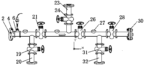 A graded and divided pipeline for industrial sewage