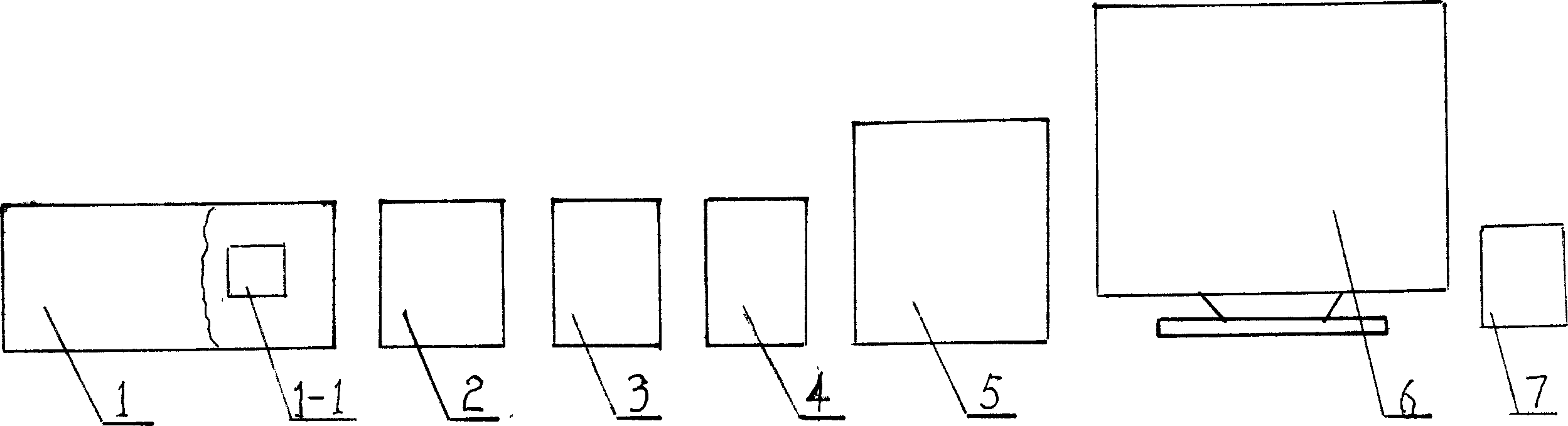 Fluid-drop-flowing injection device and quantitative analysing method