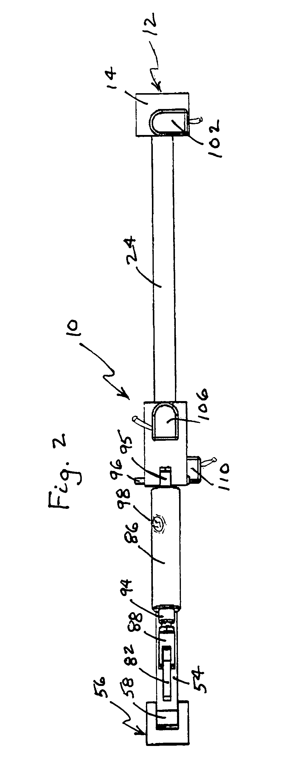 Articulating tool arm with positional feedback