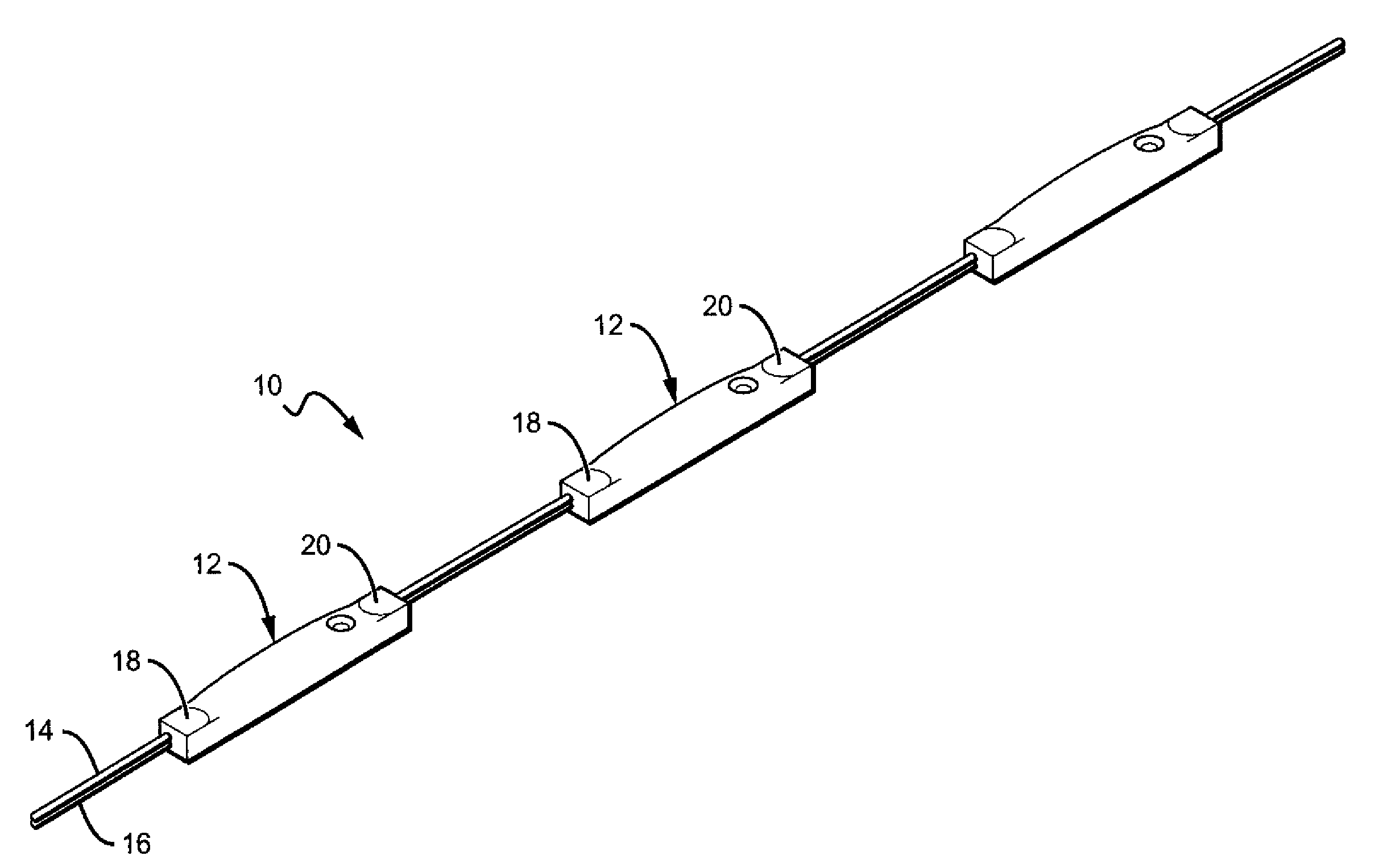 Channel letter lighting system using high output white light emitting diodes