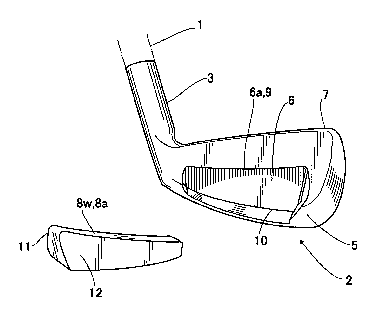 Golf club and method for manufacturing same