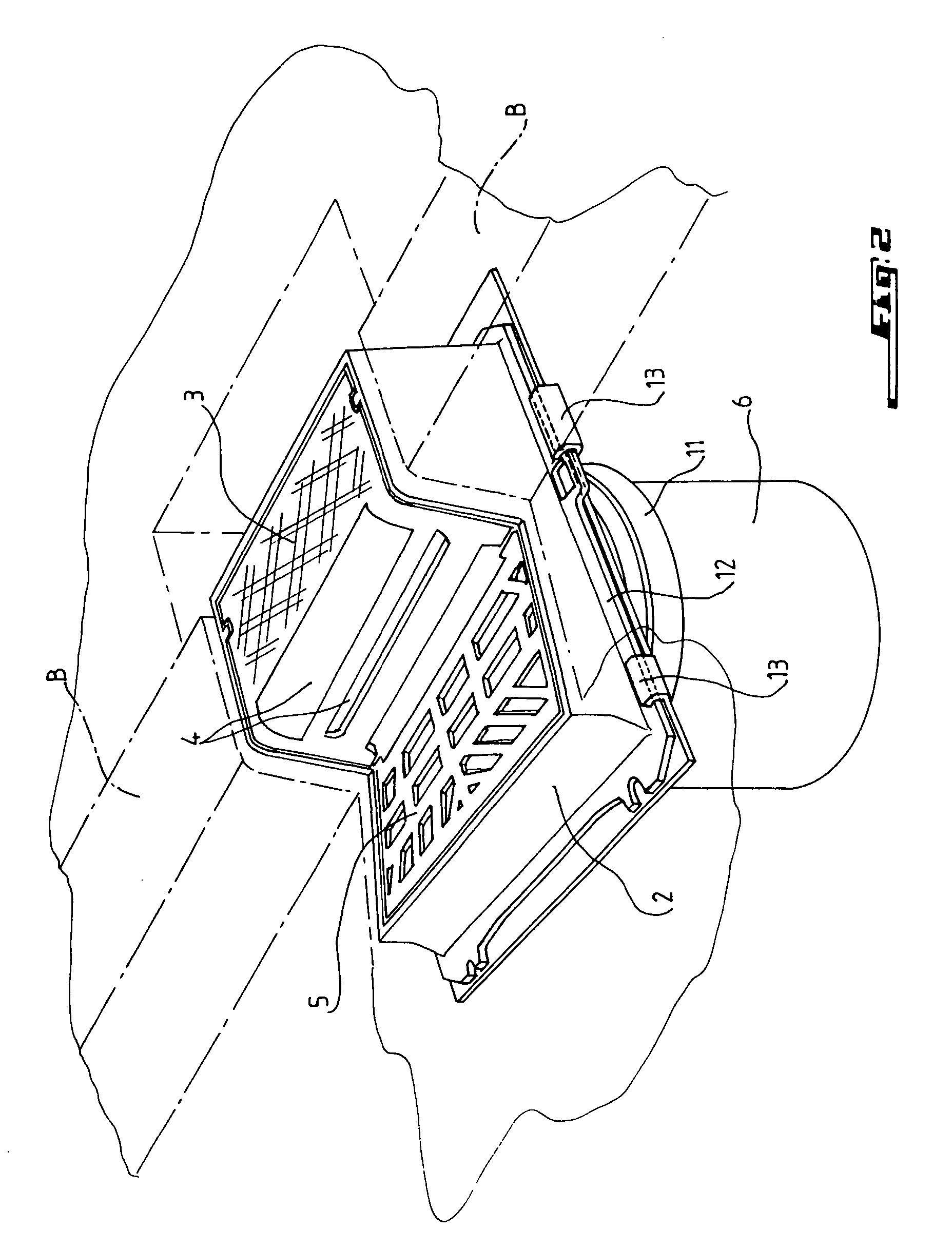 Device for connecting a piece of road equipment, such as drain inlet, to a vertical fixed runoff drainage pipe