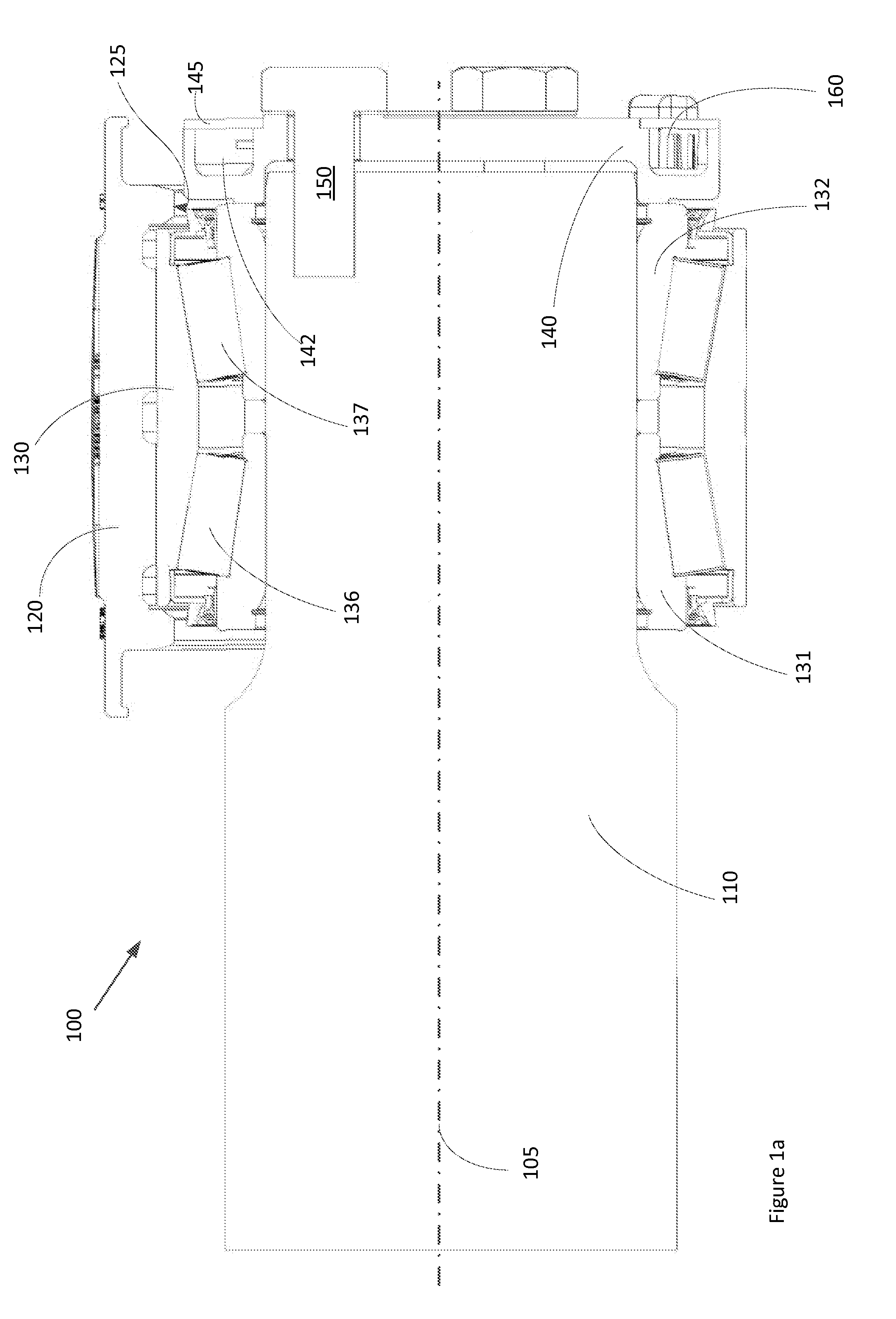 Bearing assembly with integrated generator