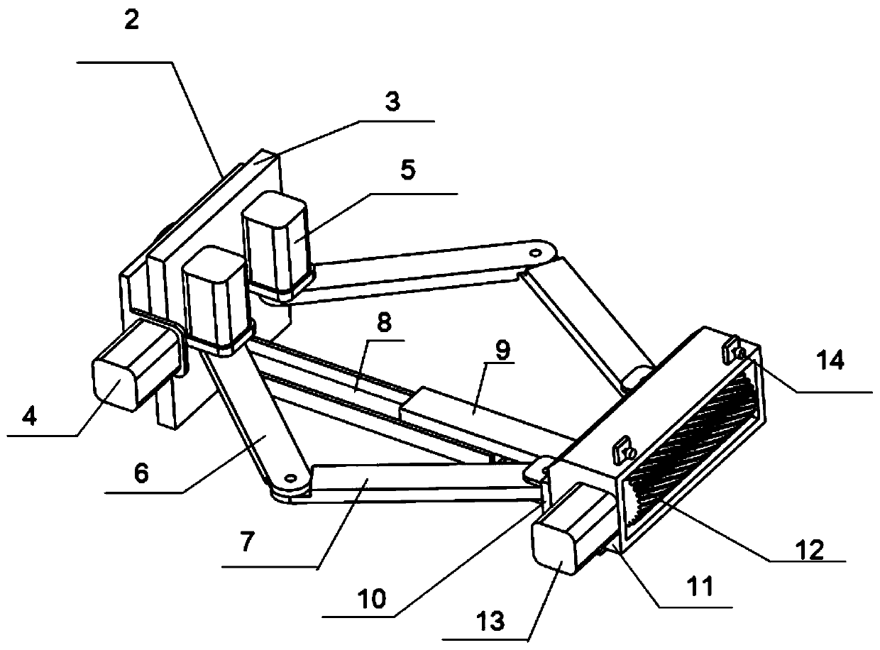 3-DOF active compliance robot polishing device