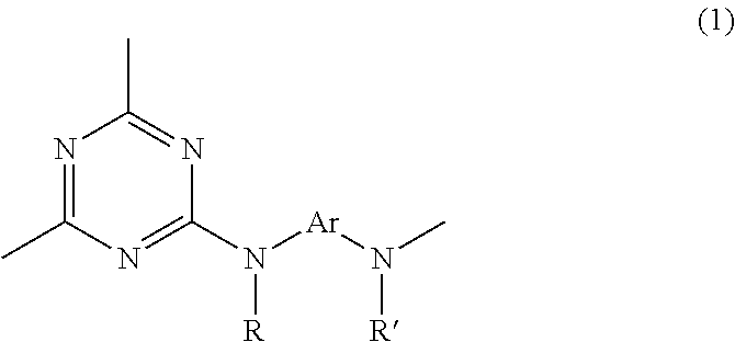 Triazine ring-containing polymer and composition for film formation comprising same