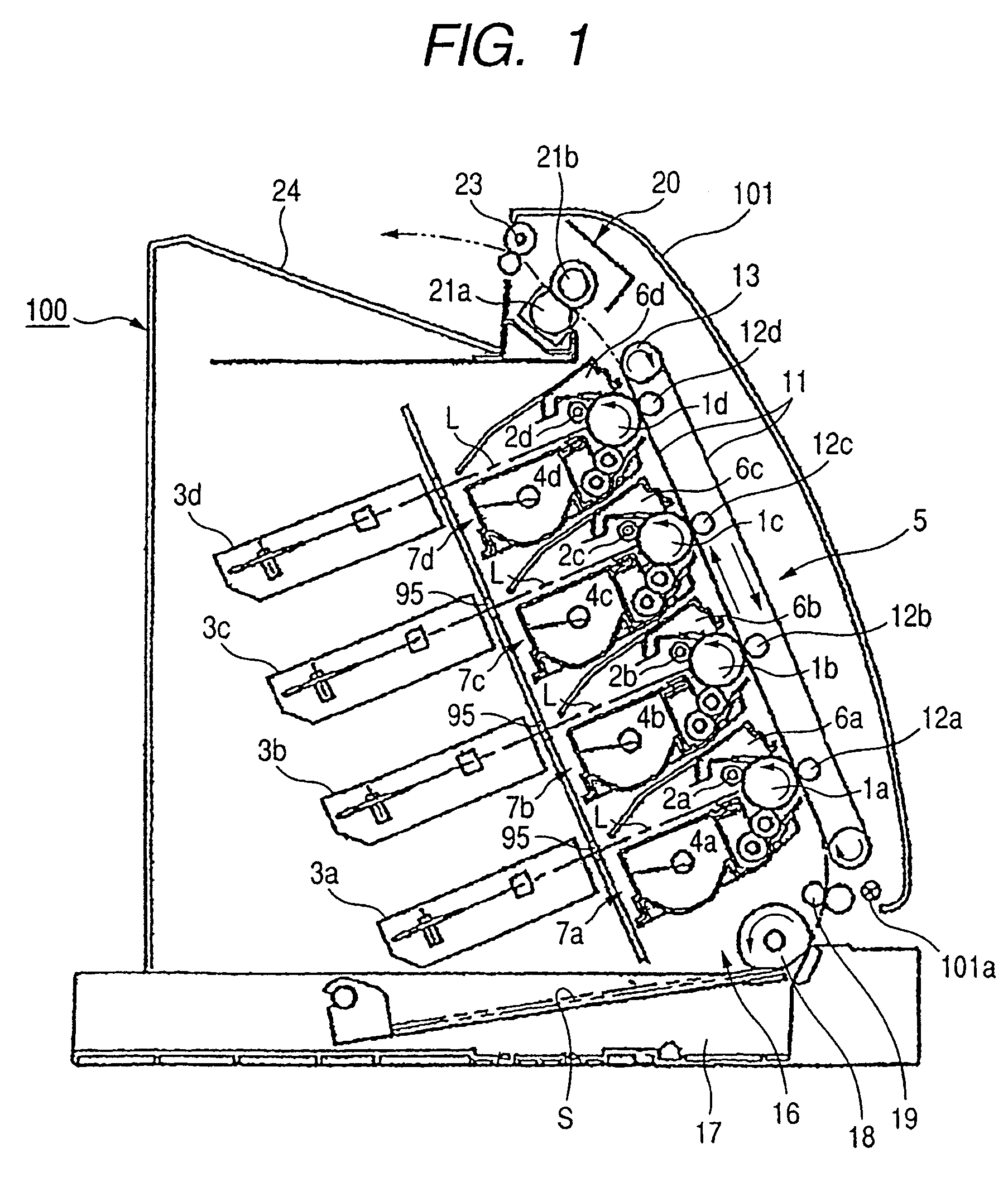 Developing device, process cartridge, developer layer regulating member, and developer layer regulating member attaching method