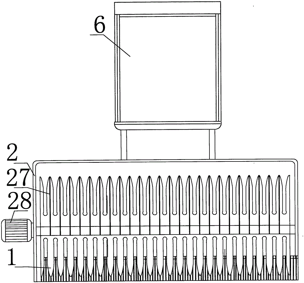 Novel corn reaping and threshing machine