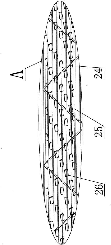 Novel corn reaping and threshing machine