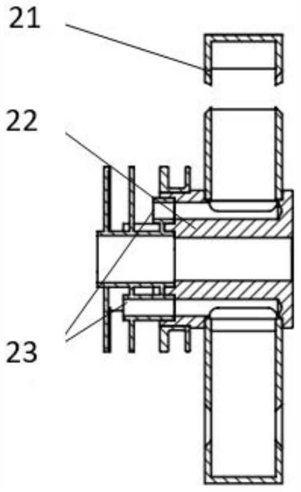 Flow controller and spent fuel aftertreatment system