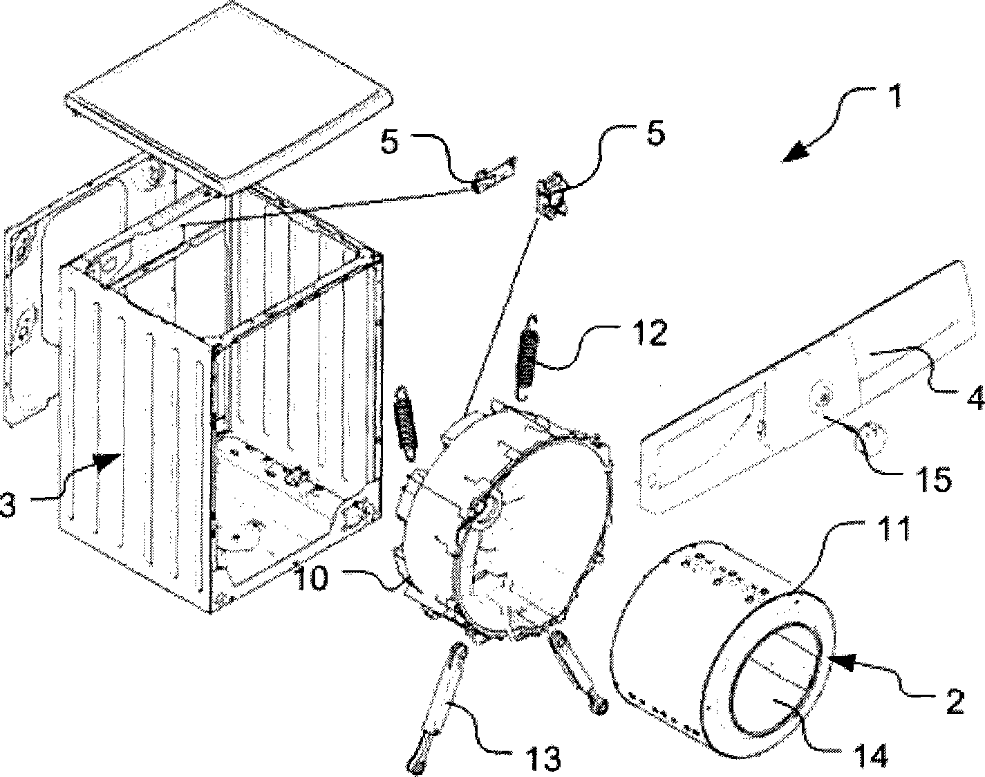 Roller washing equipment with horizontal detection function and horizontal detection method thereof