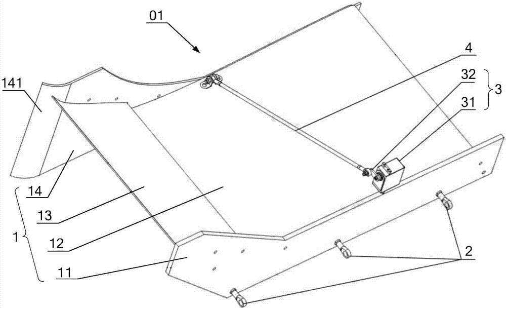 Formula car, aerodynamic suite and follow-up flank