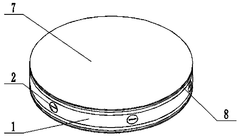 Composite vibration energy collector