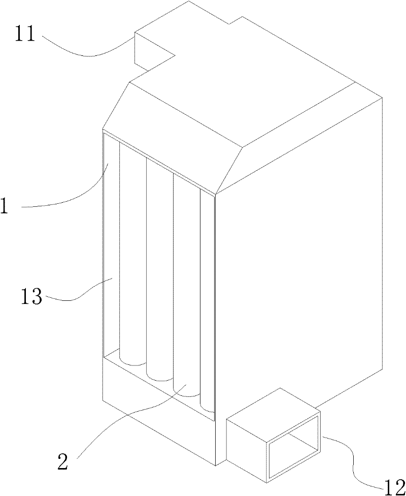 Insert type air preheater with same inlet-outlet temperature difference of heat exchange tubes