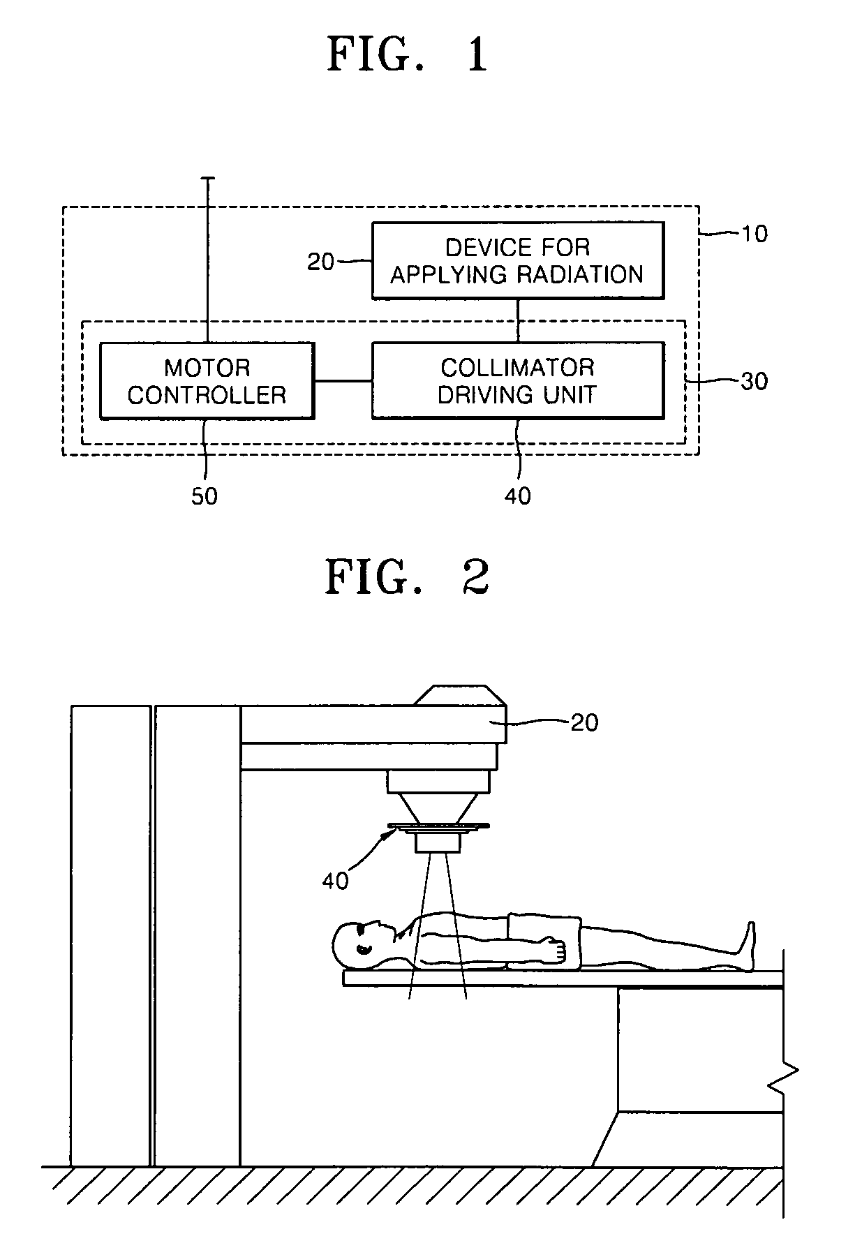 Collimator device for radiotherapy and radiotherapy apparatus using the same