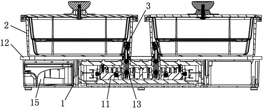 Desk type steam cooker