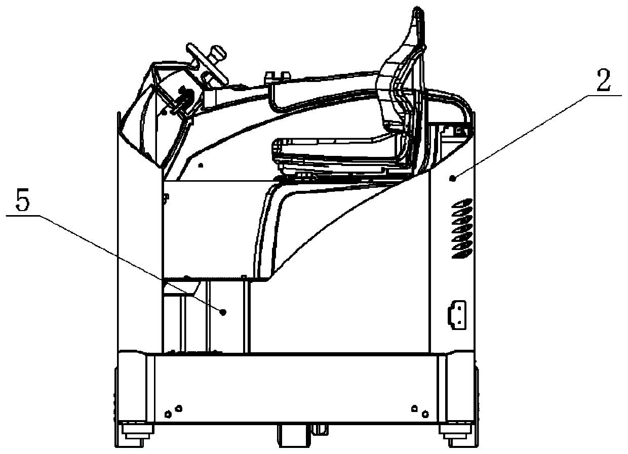 Forklift truck cab