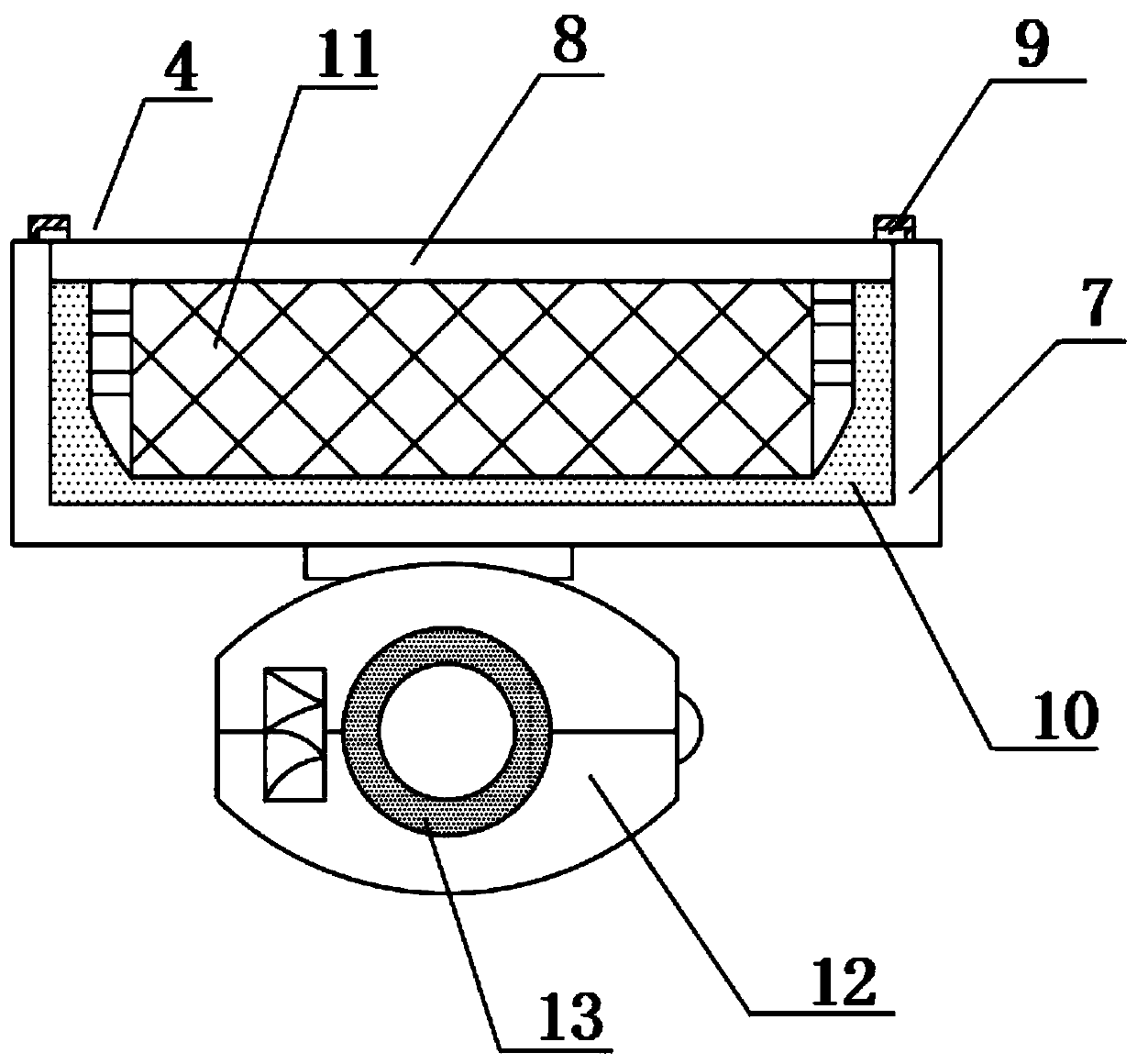 Bicycle-based infrastructure project construction site distance measuring device