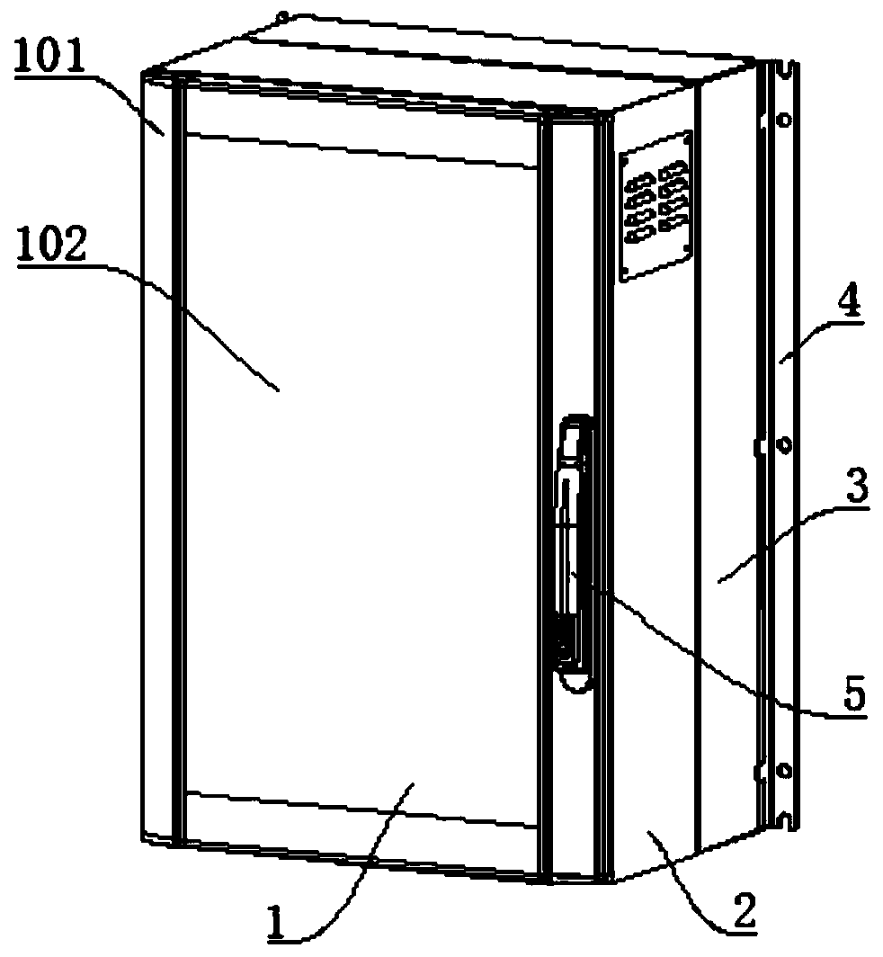 Water treatment equipment control box