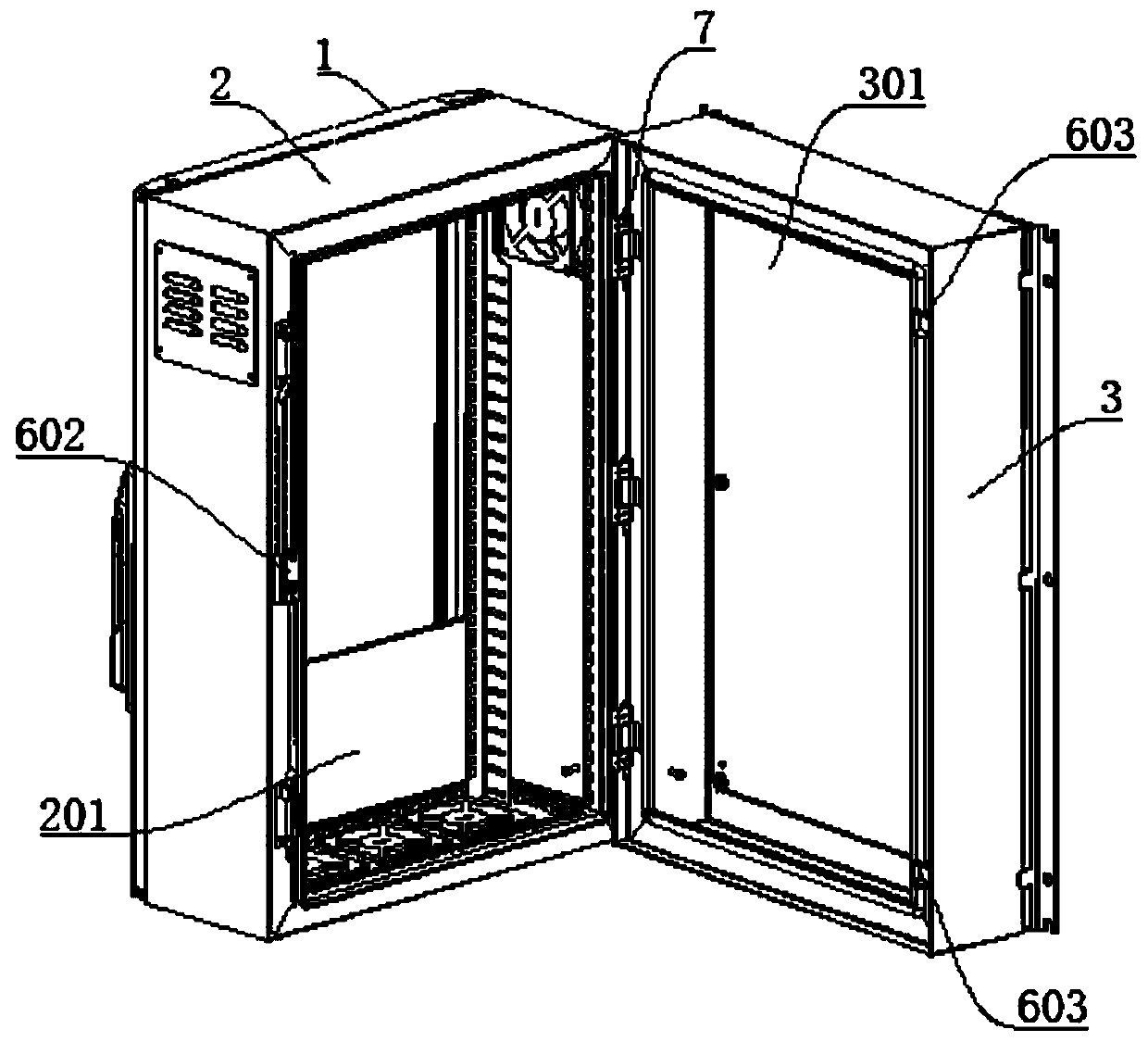 Water treatment equipment control box