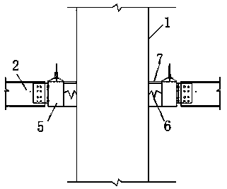 Fabricated suspension floor system self-resetting building structure and construction method