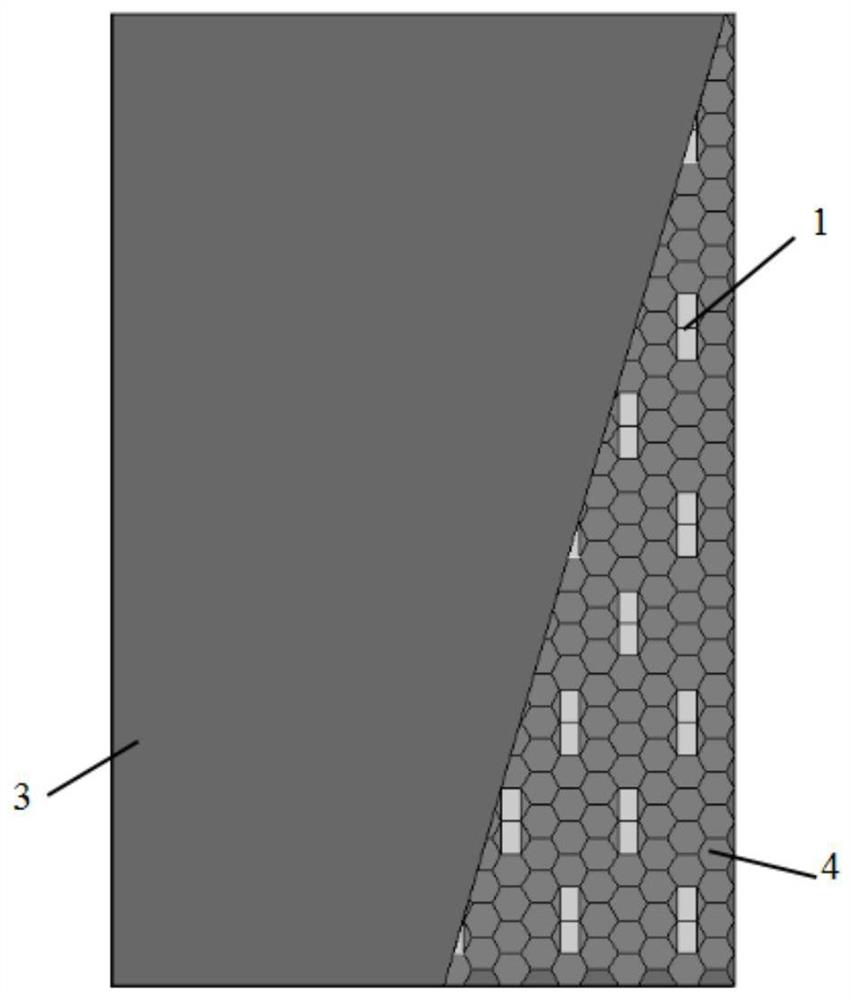 Sandwich structure of fiber tape toughened honeycomb core