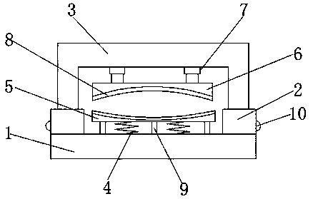 Metal hose fixing device