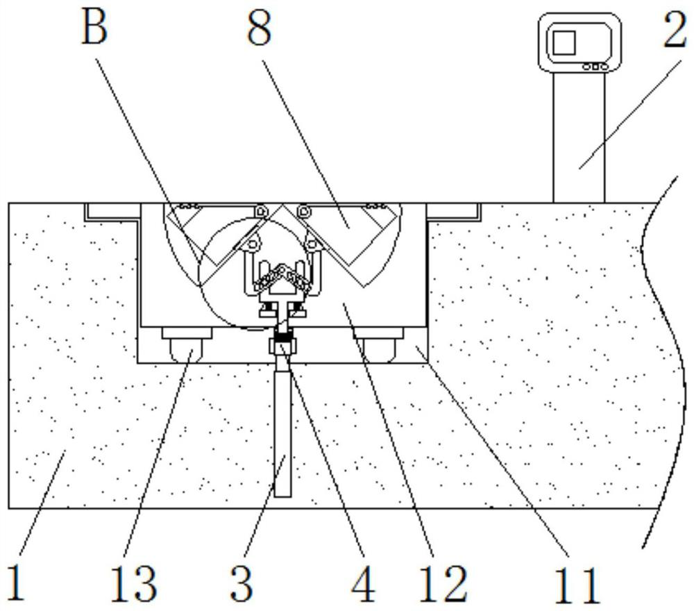 New energy automobile maintenance device and method facilitating payment and release