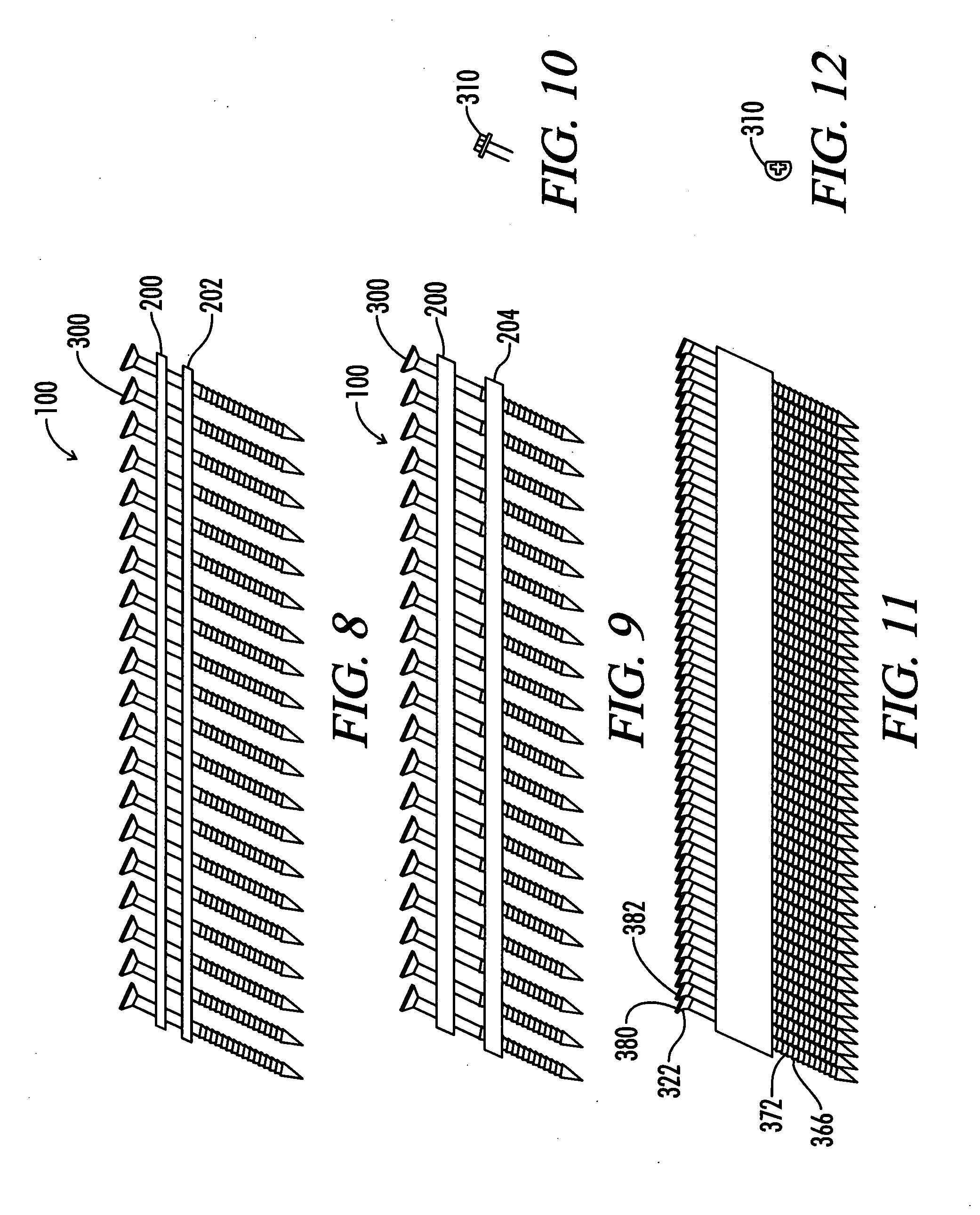 Mushroom-compaction and asymmetric-thread impact-drivable screw