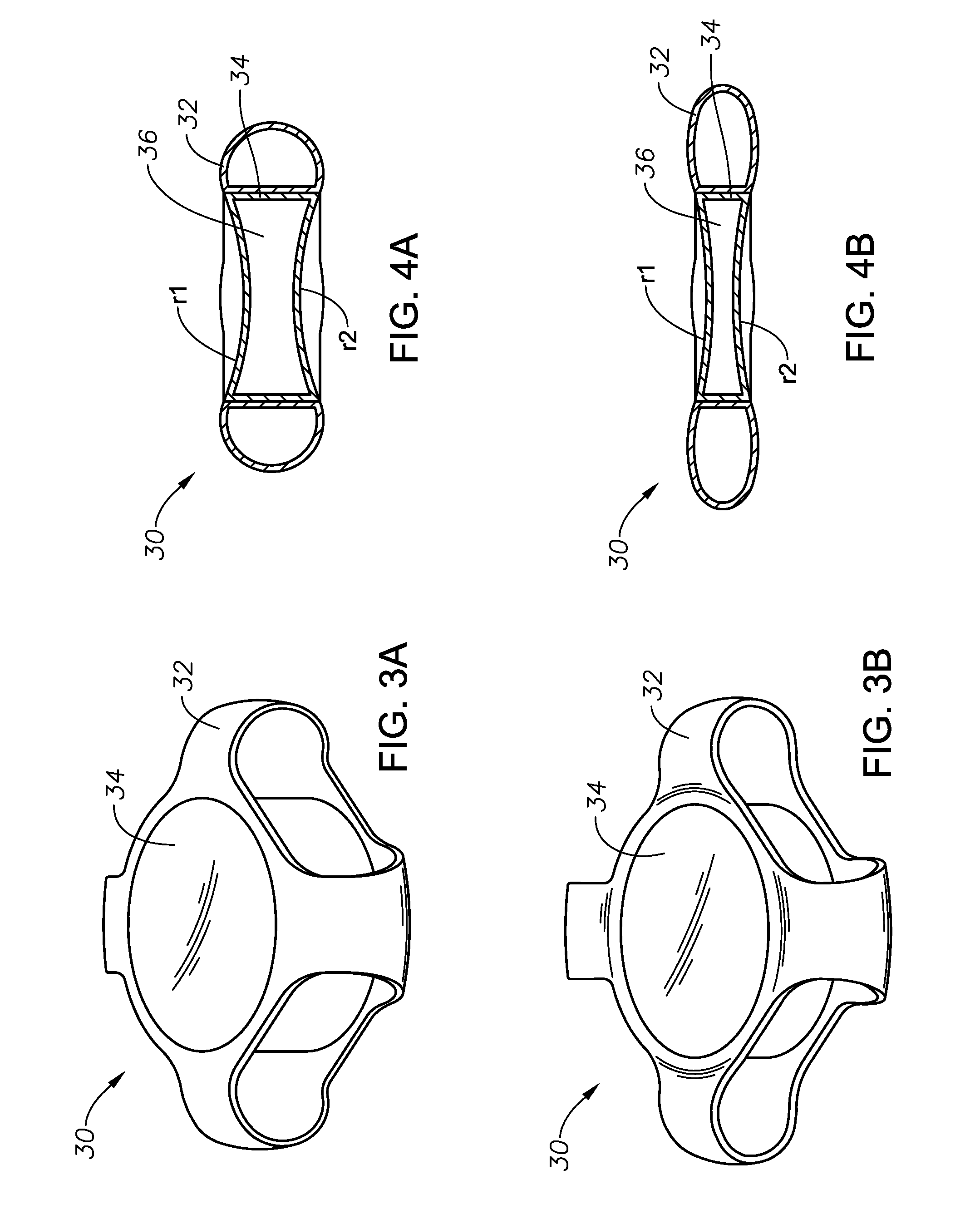 Presbyopia-correcting iol using curvature change of an air chamber