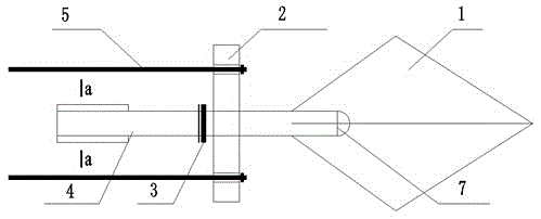 A rotary grouting anchor cable drill body and construction technology of rotary grouting anchor cable