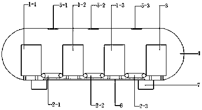 Continuous tank-type wood carbonization device