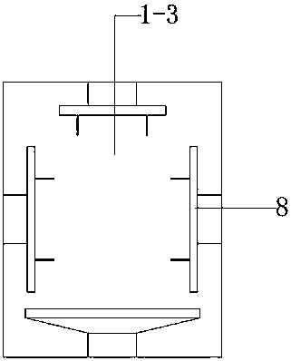 Continuous tank-type wood carbonization device