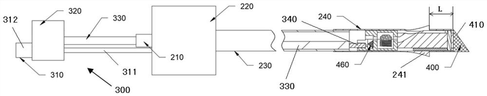 Locking anchoring device and transcatheter locking anchoring system