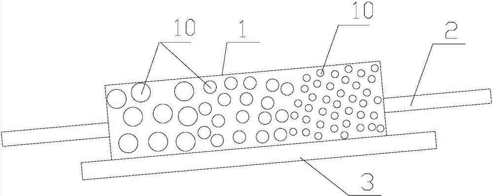 Material splitting barrel