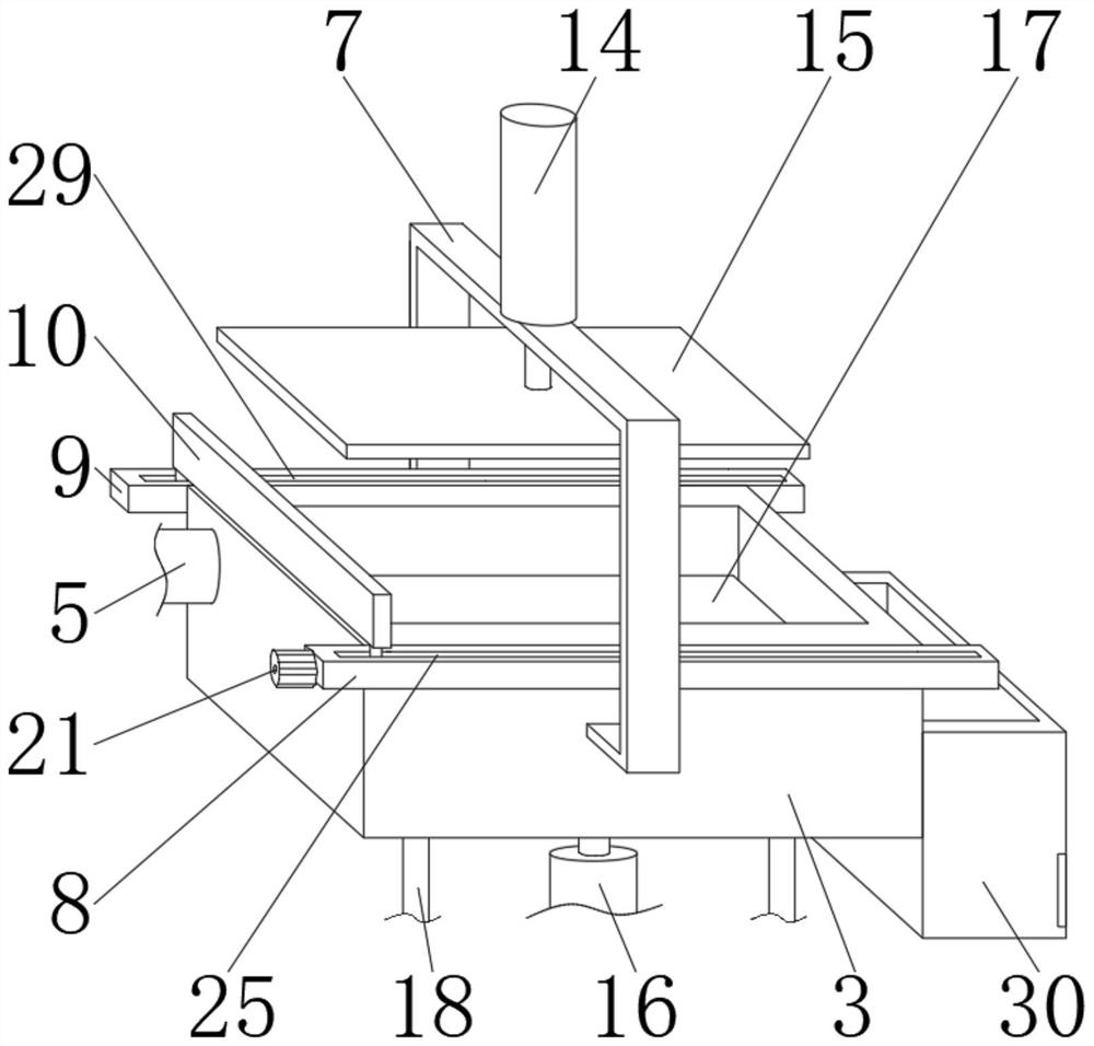 Automatic sand mold casting device