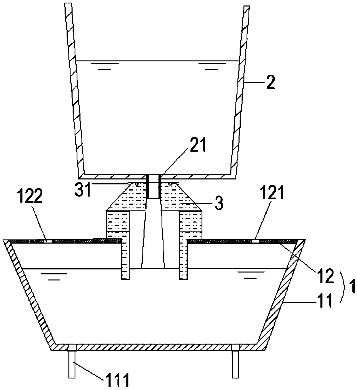 Equipment for molten steel continuous casting and continuous casting method