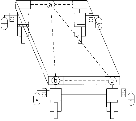 Leveling device and method for hydro-pneumatic suspension of multi-axle vehicle