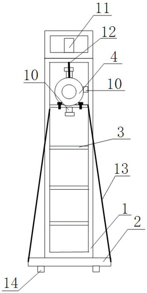 Gas drainage pipeline environment simulation device