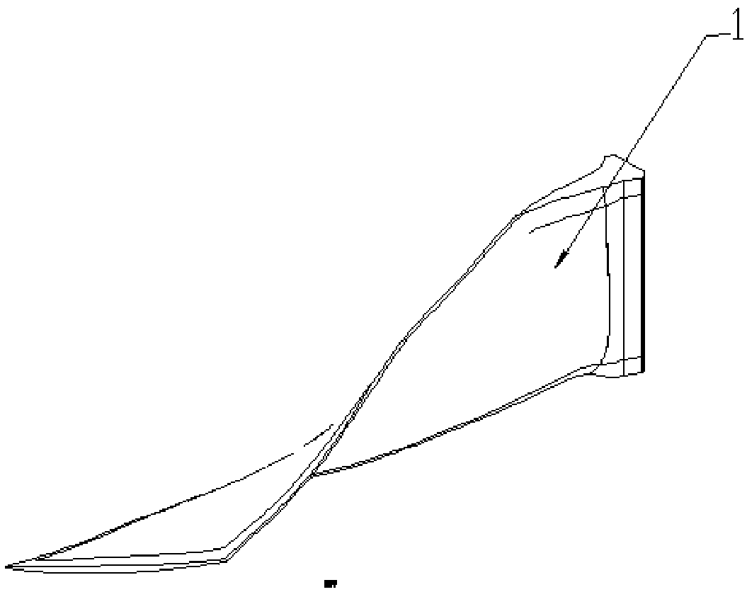 Resin transfer molding (RTM) method for composite blade