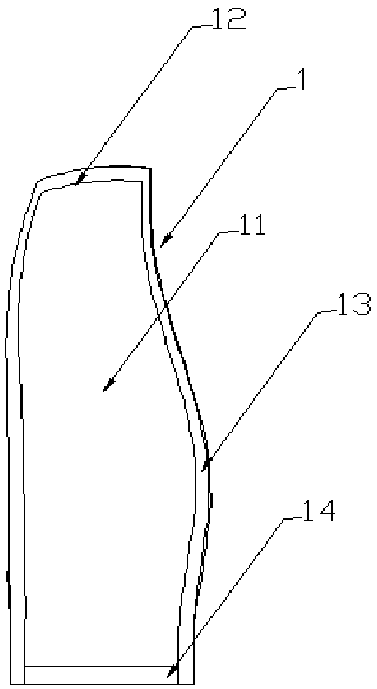 Resin transfer molding (RTM) method for composite blade