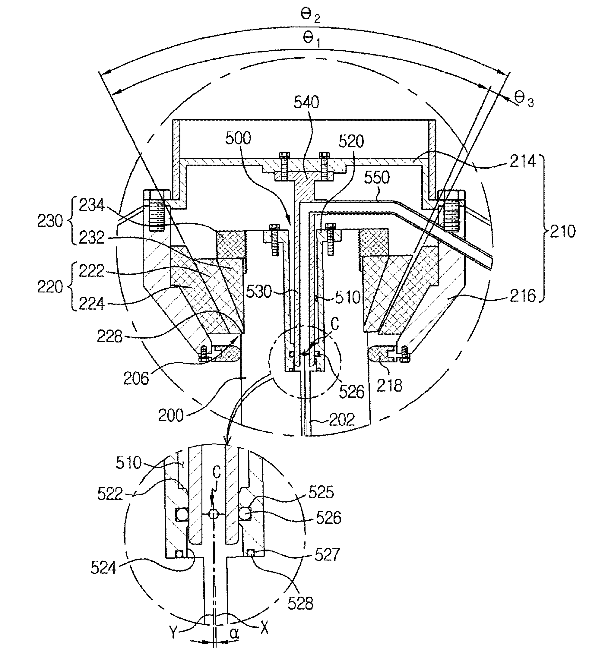 Cone-shaped crusher