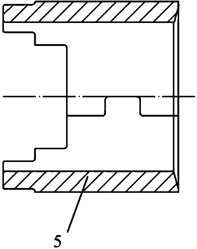 Threaded rod for polymer microcellular foaming injection molding