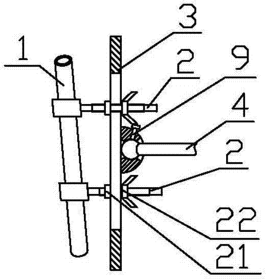 Axis odontoid screw sighting device