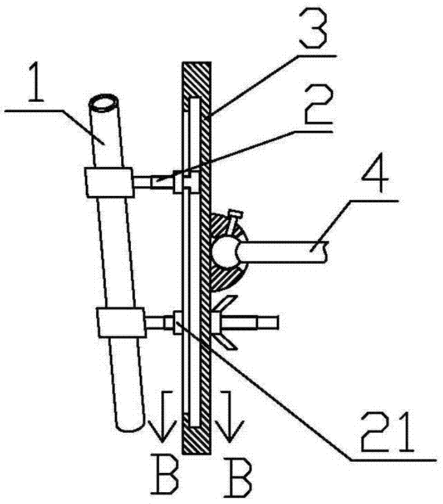 Axis odontoid screw sighting device