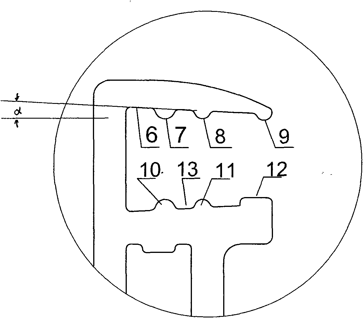 Improved solar component frame structure