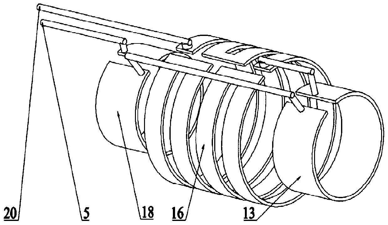 A high-speed asynchronous motor electric spindle internal and external cooling structure and temperature cooperative control system