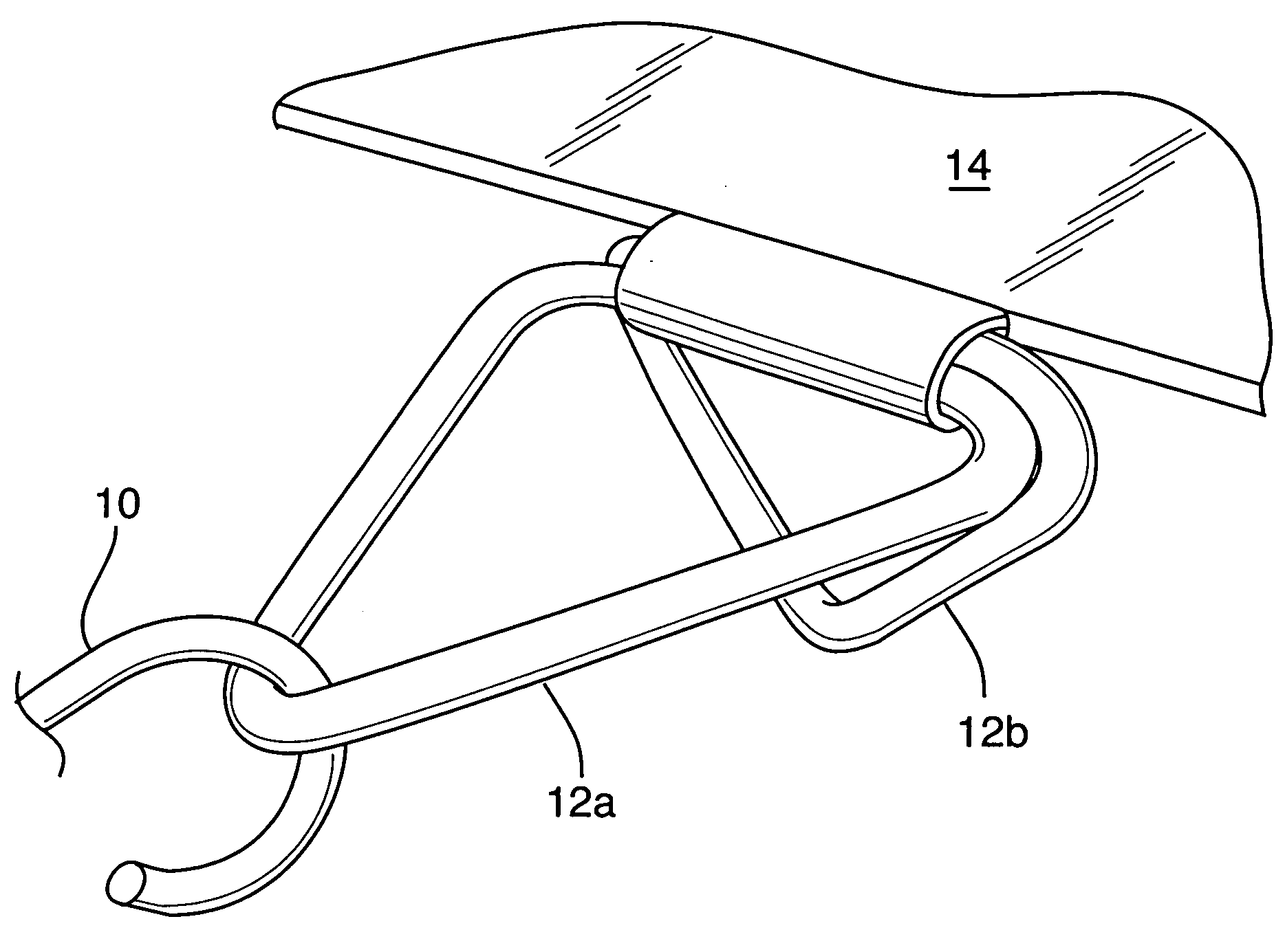 Trampoline system with systematically phased spring elements