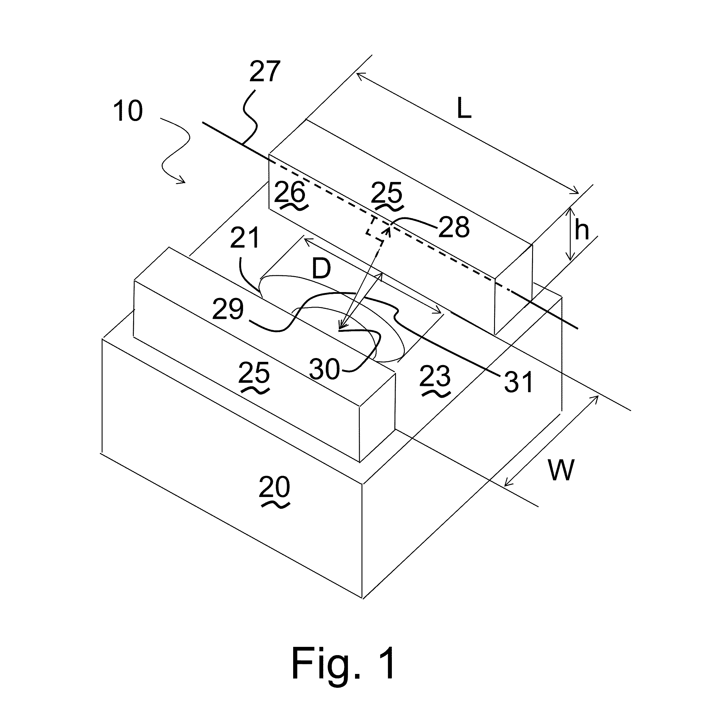 Double entry channel ladle bottom